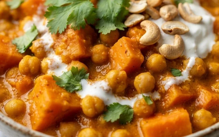 Sweet Potato and Chickpea Curry