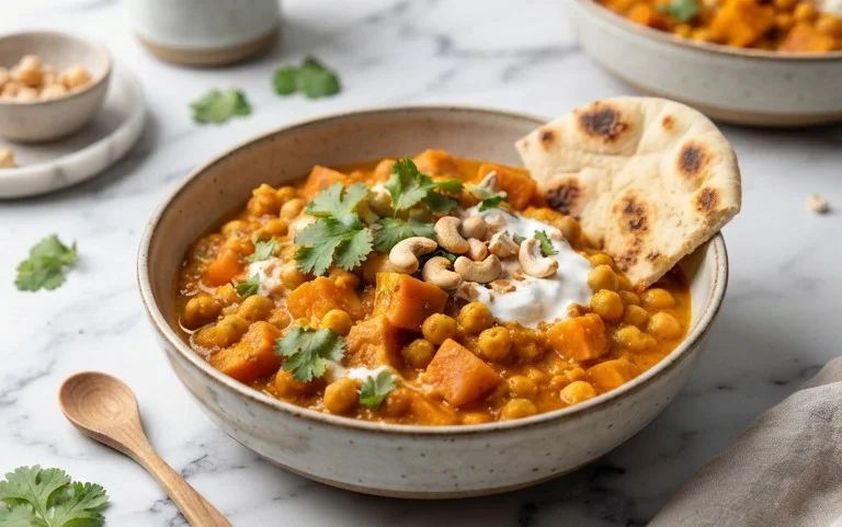 Sweet Potato and Chickpea Curry