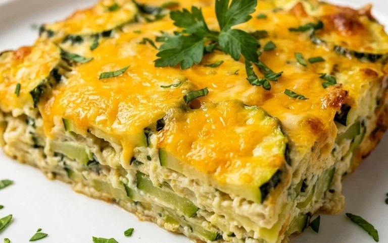 Easy Cheesy Zucchini Casserole