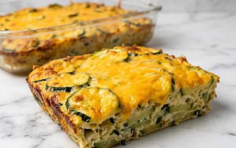 Easy Cheesy Zucchini Casserole