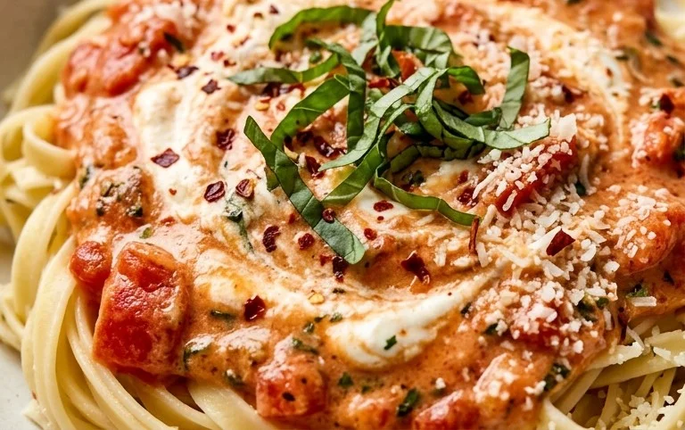 Tomato Pasta Sauce with Cream Cheese