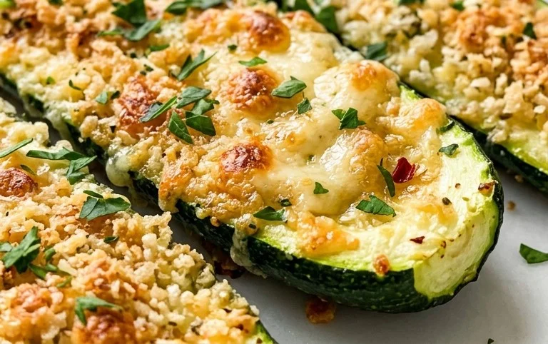 Baked Parmesan Zucchini