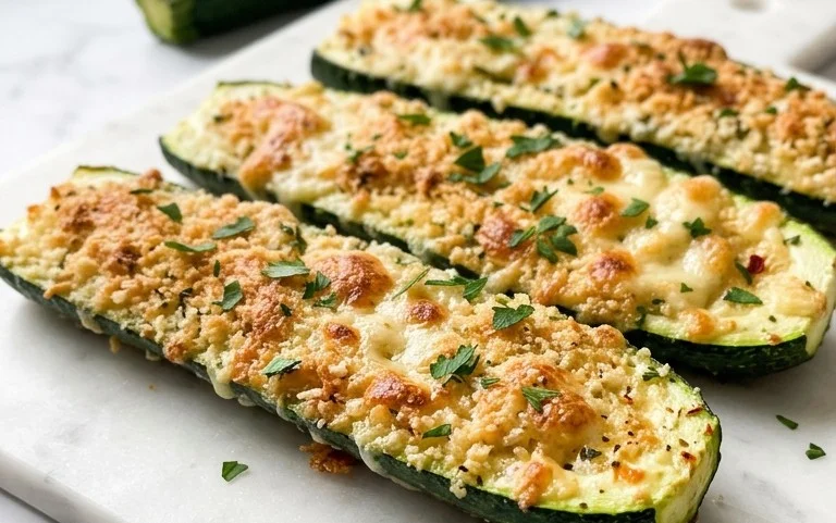Baked Parmesan Zucchini