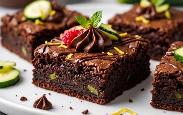 Chocolate Zucchini Brownies Recipe