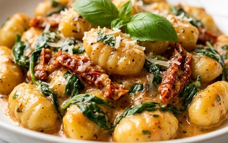 Creamy Tuscan Gnocchi