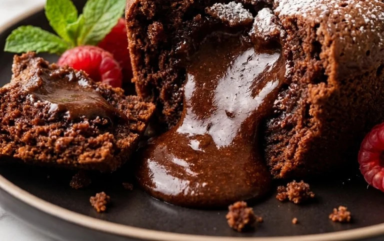 Air Fryer Lava Cake