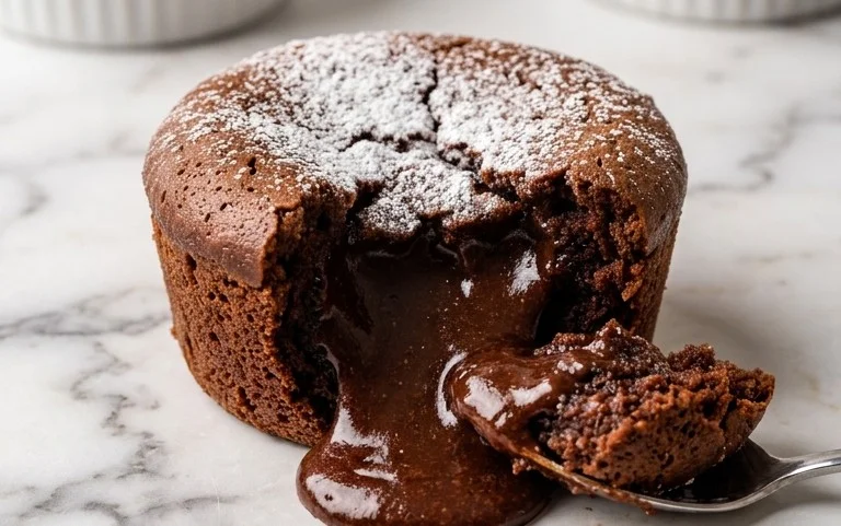 Air Fryer Lava Cake