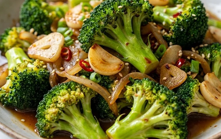 Garlic Broccoli Stir Fry