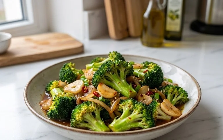 Garlic Broccoli Stir Fry