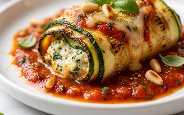 Vegan Zucchini Rollatini