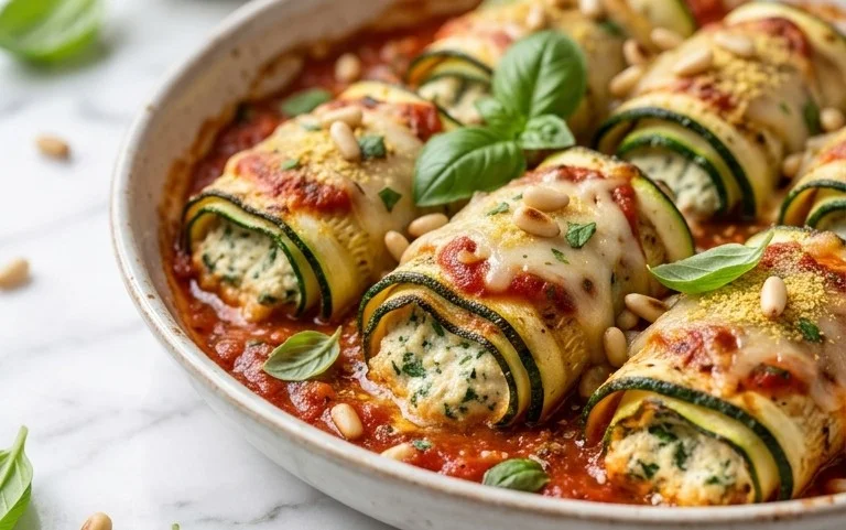 Vegan Zucchini Rollatini