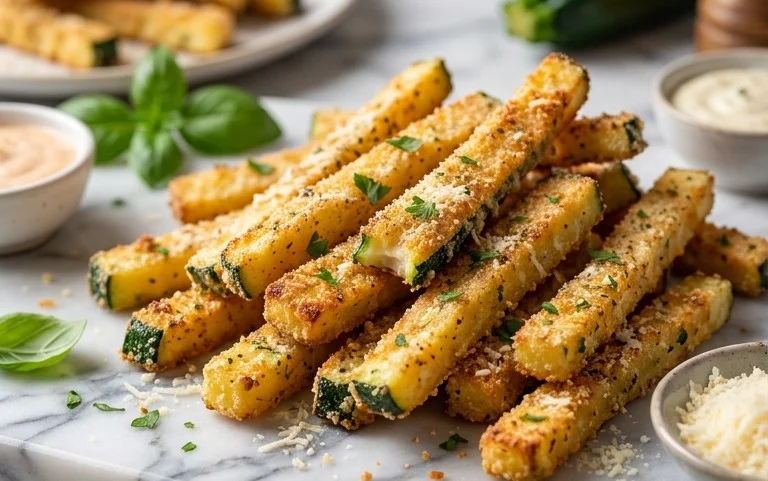 Parmesan Zucchini Fries