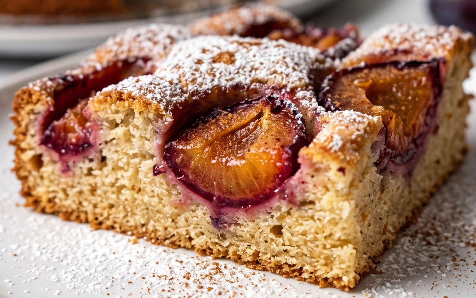 Saftiger Pflaumenkuchen