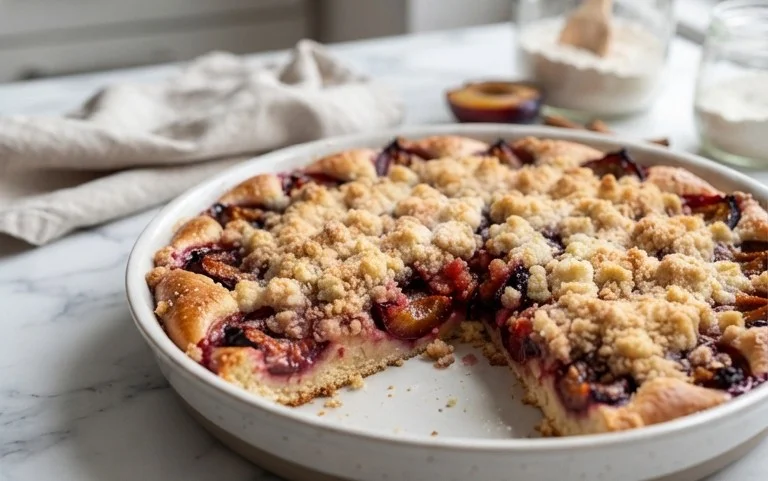 Zwetschgendatschi mit Streusel – nach Omas Rezept