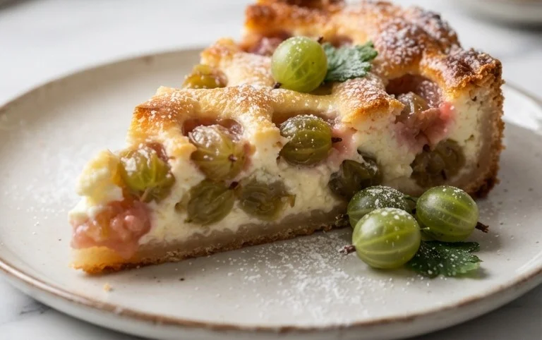 Stachelnon-alcoholic beerkuchen mit Quark und Schmand