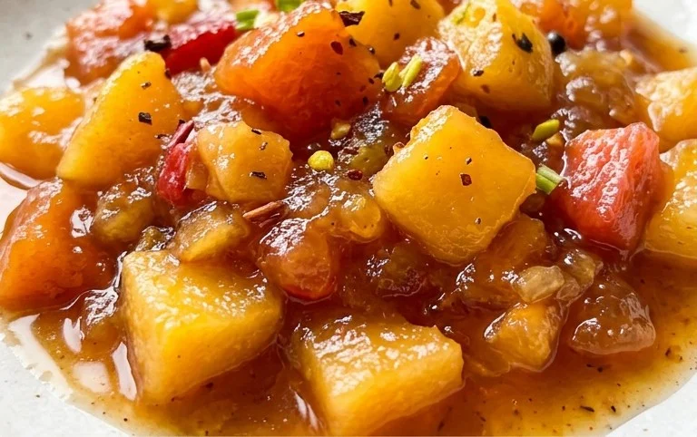 Rezept f&uuml;r Quittenchutney mit Apfel