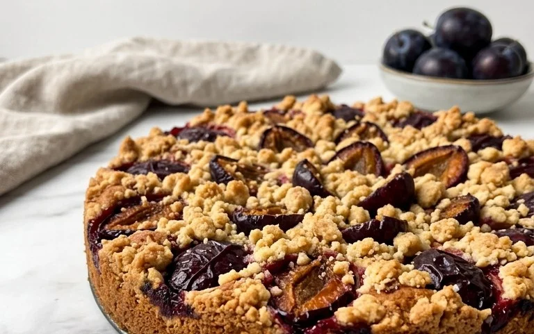 Zwetschgenkuchen mit Streusel - Rezept mit Gelinggarantie