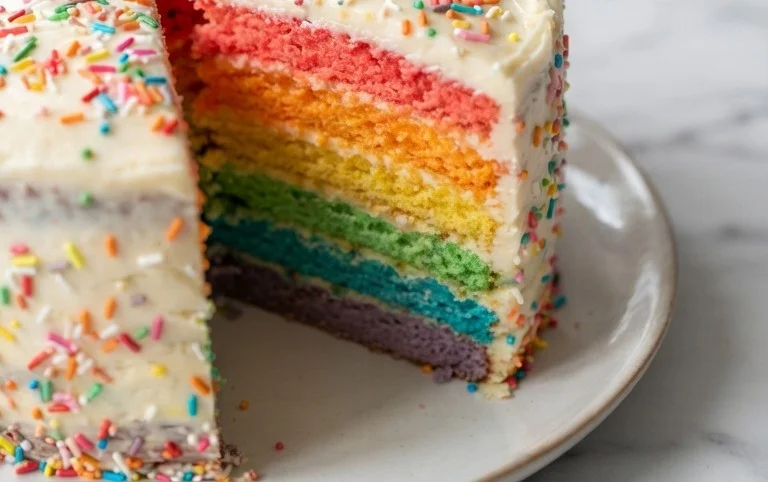 Regenbogenkuchen – einfach selbermachen