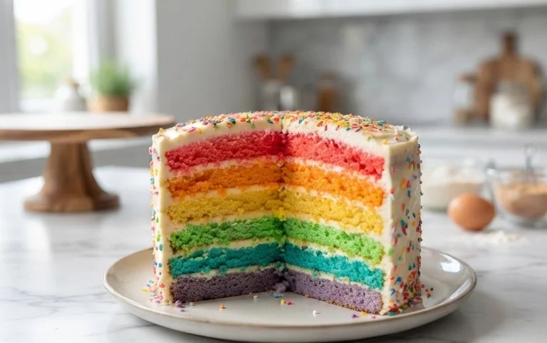 Regenbogenkuchen – einfach selbermachen