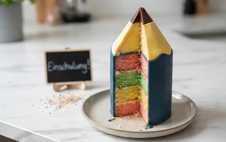 Einschulung: Stiftkuchen leicht gemacht