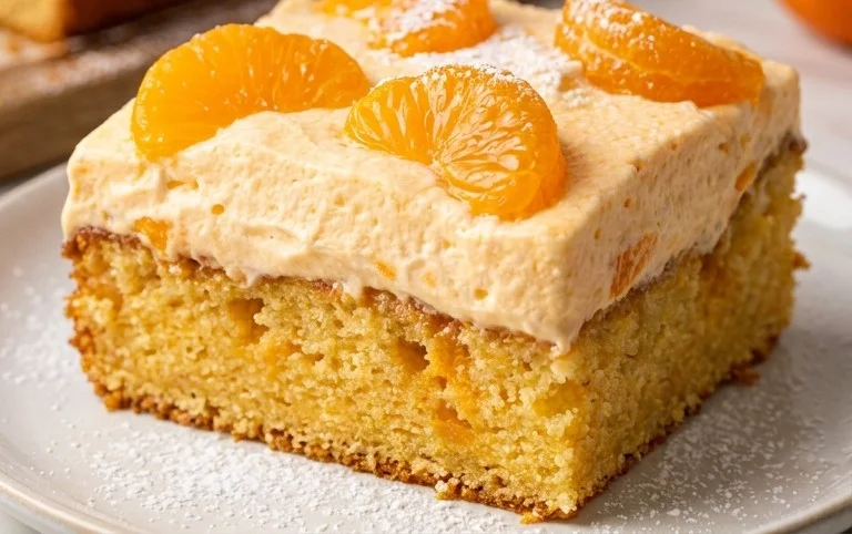 Fantakuchen vom Blech | einfaches Tassenrezept