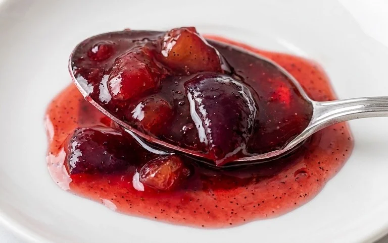 Vanilla Plum Jam Recipe