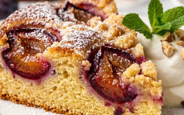 Saftiger Pflaumenkuchen