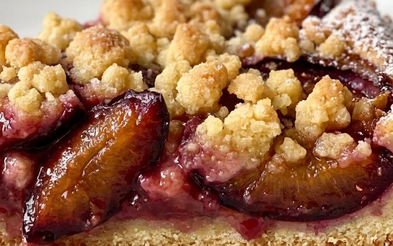 Klassiker: Pflaumenkuchen mit Streuseln
