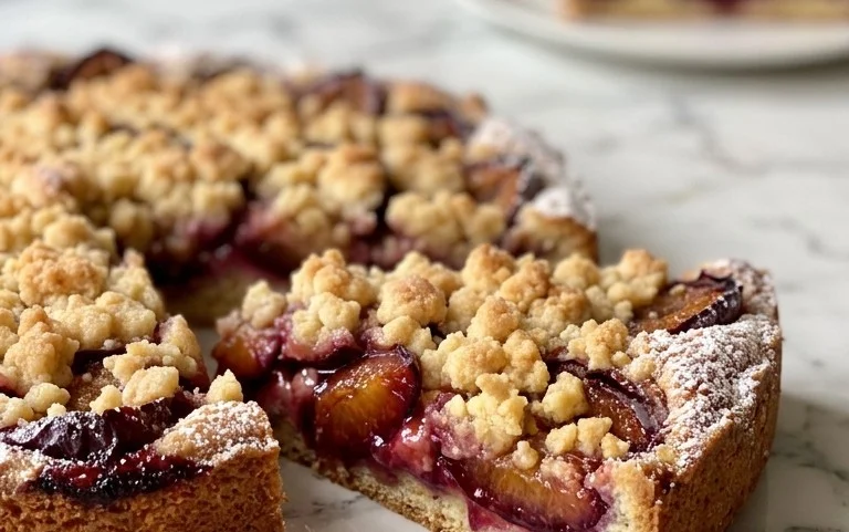 Klassiker: Pflaumenkuchen mit Streuseln